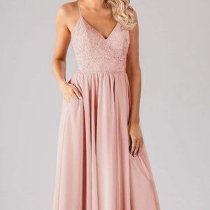 Kennedy Blue Cameron Bridesmaid Dress - Peach - Size 8 or 10
